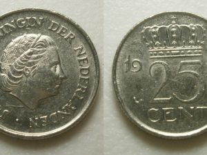 Juliana 25 cent 1977