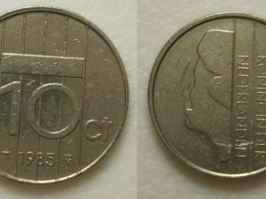 Beatrix 10 cent 1985