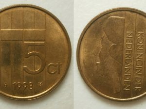 Beatrix 5 cent 1998