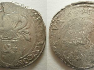 Utrecht ½ Leeuwendaalder zilver 1640  -RRR-