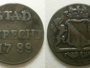 Utrecht Stad Duit 1788