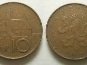 Tsjechië 10 Korun 1993