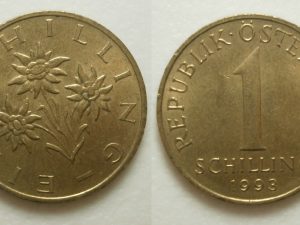 Oostenrijk 1 Schilling 1993