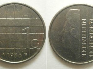 Beatrix 1 gulden 1986