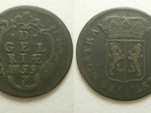 Gelderland Duit 1759