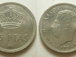 Spanje Carlos I 25 peseta 1979
