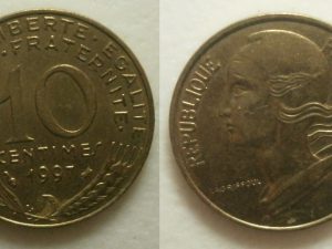 Frankrijk 10 Centimes 1997