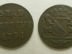 Utrecht Stad Duit 1791