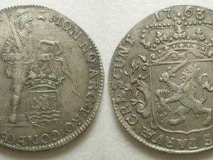 Zeeland 1/4 Zilveren Dukaat 1763