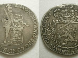 Zeeland 1/4 Zilveren Dukaat 1762