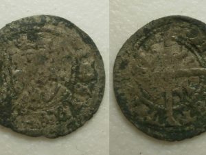 Utrecht Frederik van Blankenheim 1393-1423 ⅛ Kromstaart ND