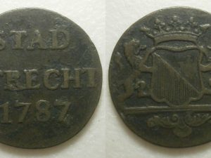 Utrecht Stad Duit 1787