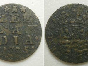Zeeland Duit 1725 - R