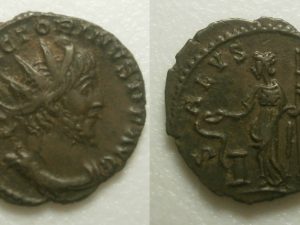 Victorinus AE Antoninianus - SALVS AVG - 268-270 AD