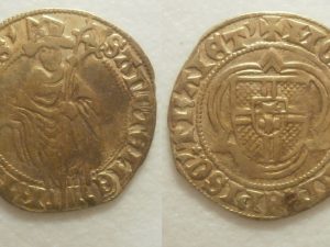 Utrecht Rudolf van Diepholt St. Maartens Goudgulden z.j. 1433-1455