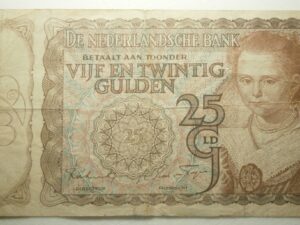 Nederland 25 gulden 3 april 1944
