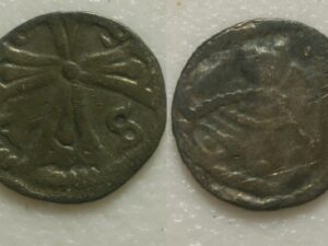 Middeleeuwer met Brabants Kruis, zilver…