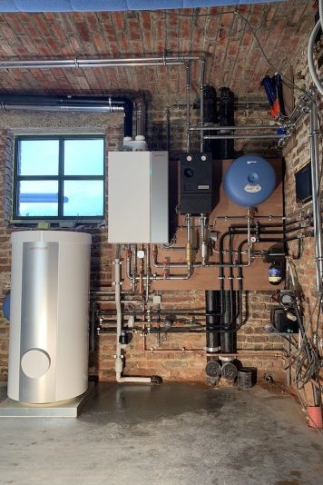 Pieraerd Gregg verwarmingketel plaatsen