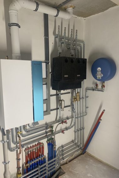 Pieraerd Gregg verwarmingketel plaatsen