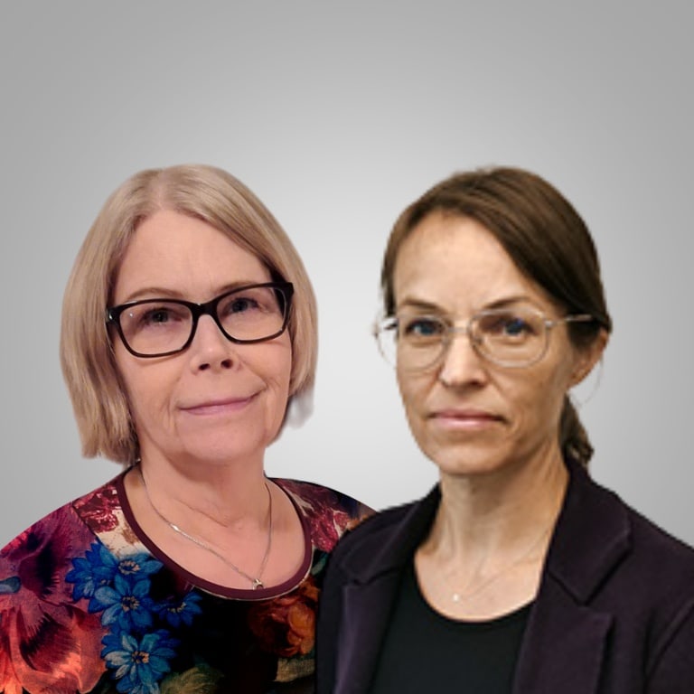 Ann-Charlotte Ildvad och Marlene Bromley-Challenor