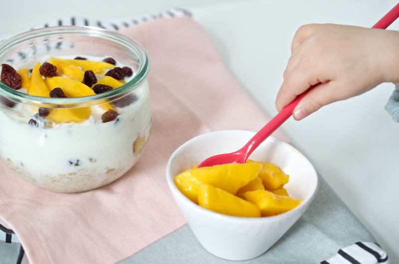 Overnight Oats Tropical Style (3)