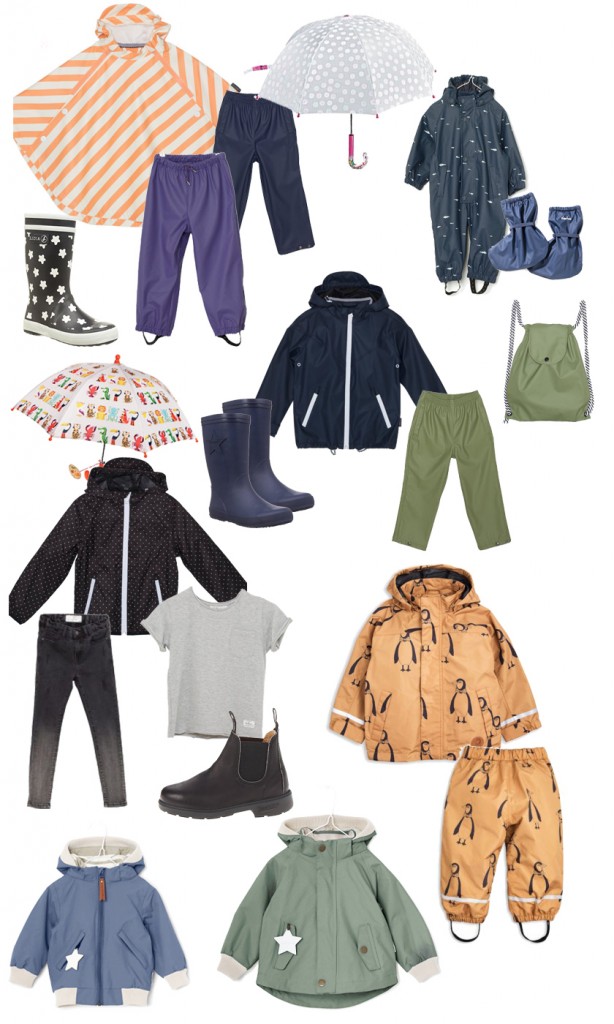 Regenoutfits Kinder