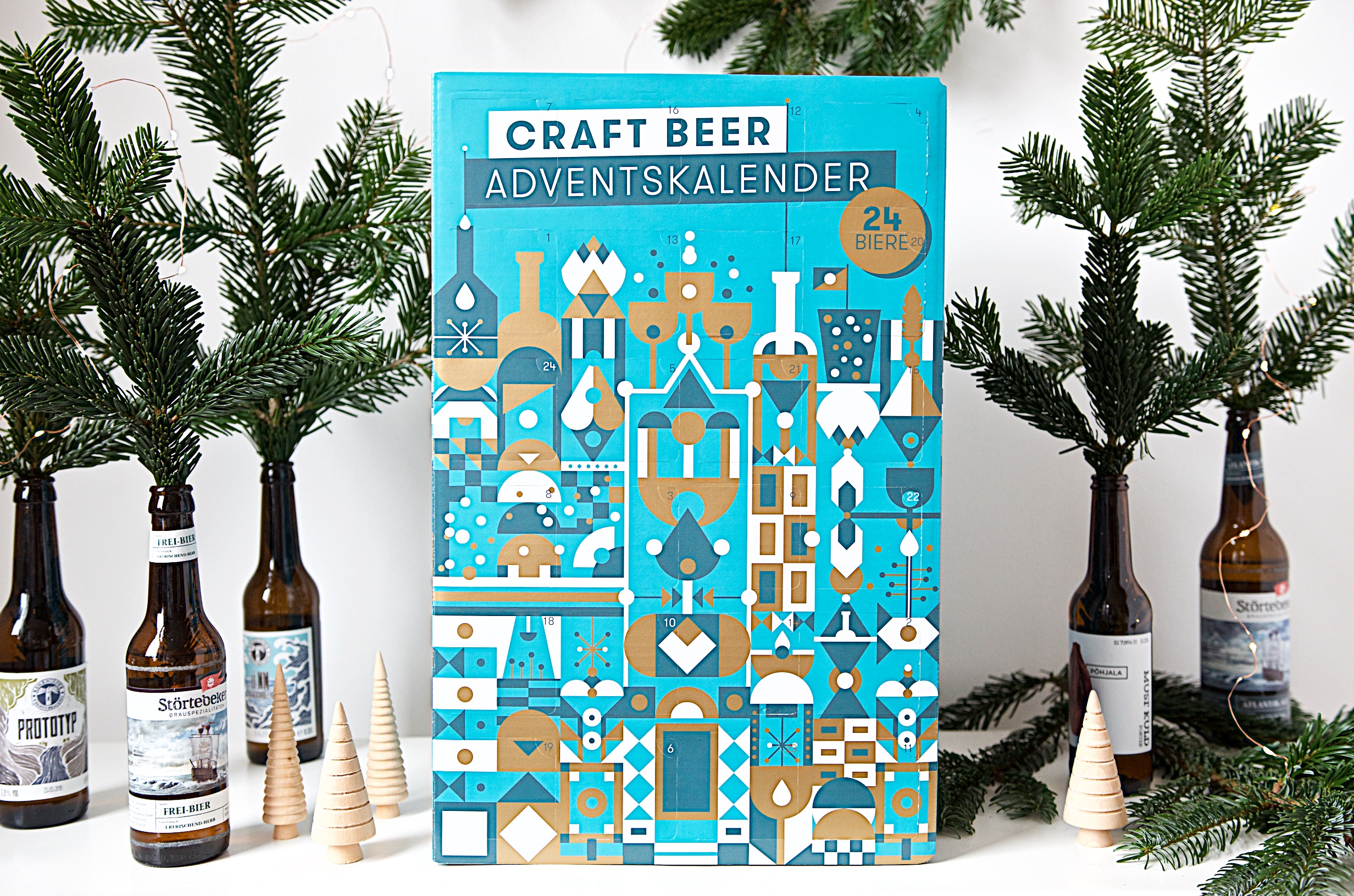 Craft Beer Adventskalender von Beyond Beer- perfekt für Männer und  Bierliebhaber – Pinkepank