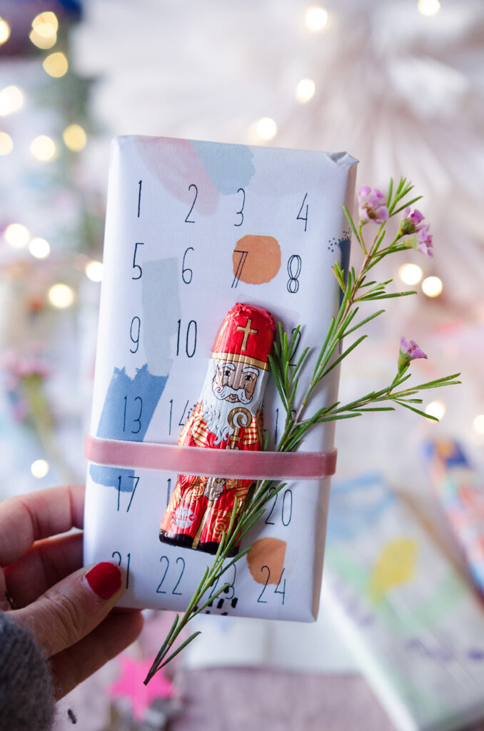 Alltagshelden Adventskalender Free Printable Pinkepank und Hellrosagrau