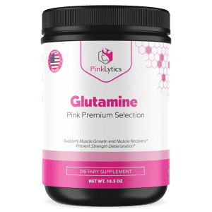 Glutamine is an important amino acid with many functions in the body. It’s a building block of protein and a critical part of the immune system. If the body’s need for glutamine is greater than its ability to produce it, your body may break down protein stores, such as muscle, to release more amino acid. When building muscle it’s therefore vital to maintain your glutamine level, with a glutamine boost to serve as building blocks for protein. Use Glutamine Pink Premium Selection in combination with Pink Whey Protein, for optimized results.