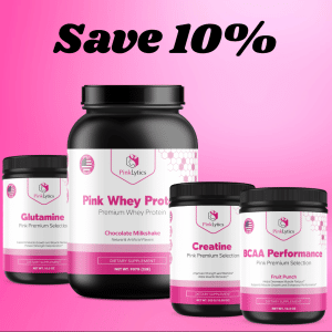 Save 10% on our Ultimate Pink Body Bundle. The perfect solutions for your body. We have created a great bundle for women’s workout with the Ultimate Pink Body Bundle.