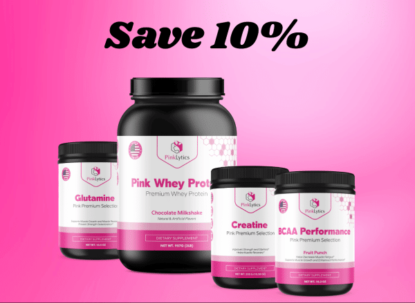 Save 10% on our Ultimate Pink Body Bundle. The perfect solutions for your body. We have created a great bundle for women’s workout with the Ultimate Pink Body Bundle.