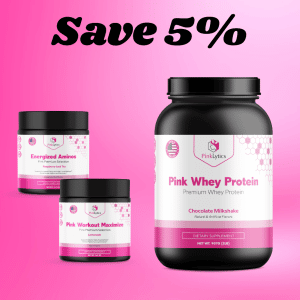 Save 5% on our Pink Performance Bundle! Just a great bundle, for you who need to maximize your workout for elevated results. Just feel the difference in your next workout.