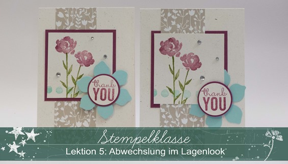 Lektion 5 - Abwechslung im Lagenlook