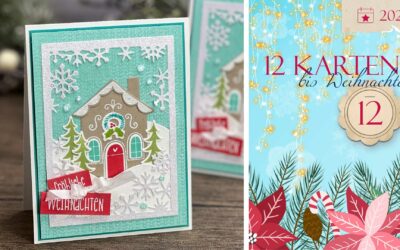12 Karten bis Weihnachten 9.12 – Lebkuchenhaus
