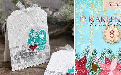 12 Karten bis Weihnachten 9.08 – Feierliche Anhänger