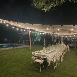 Stretchzelt 15x10 für 80-100 Personen