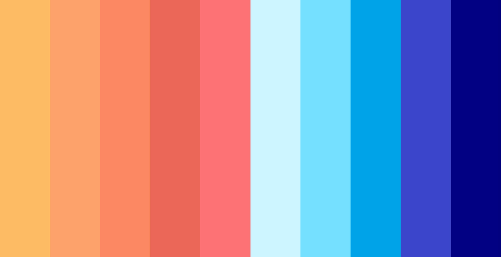 Color palettes