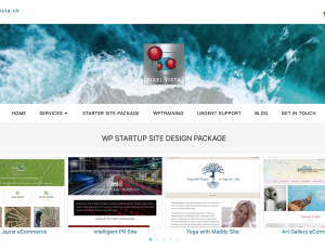 WP Startup Site Design Package