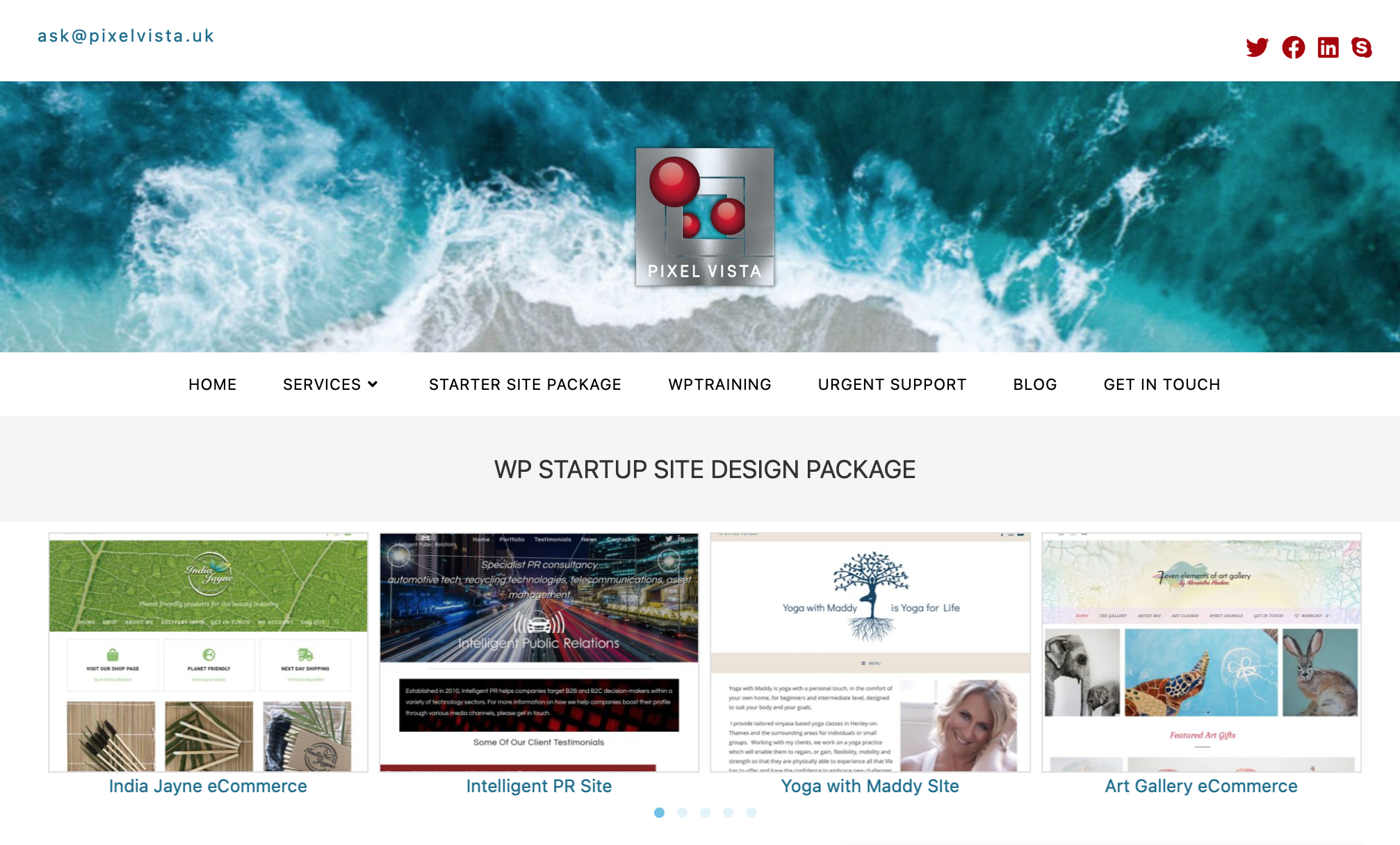 Read more about the article WP Startup Site Design Package