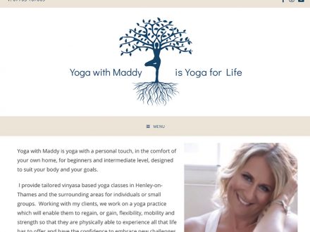 Yoga with Maddy SIte