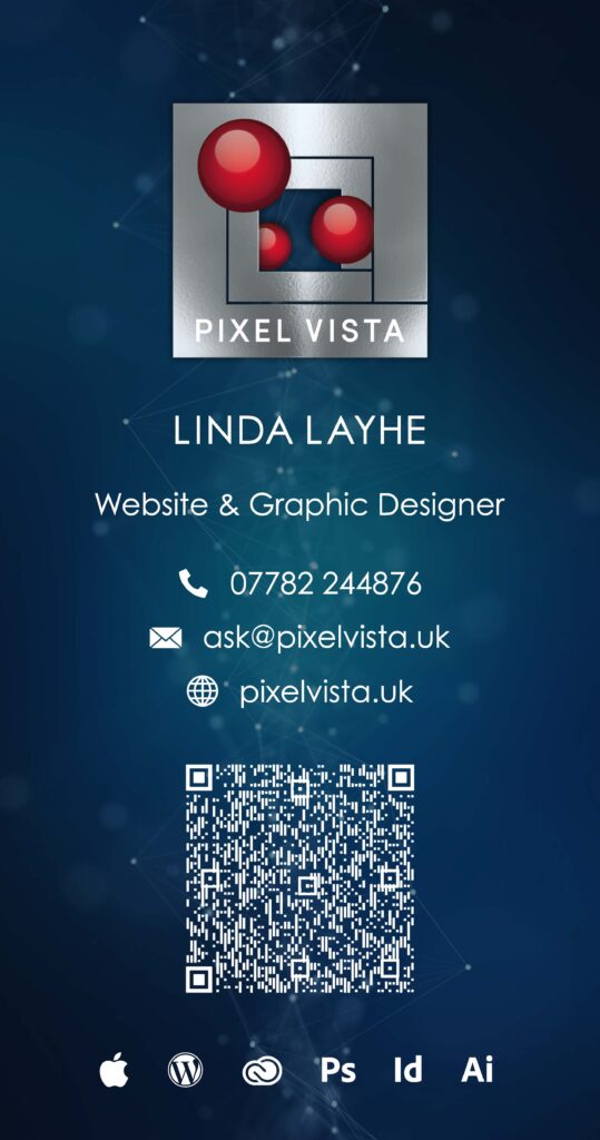 Linda Pixel Business Card scaled