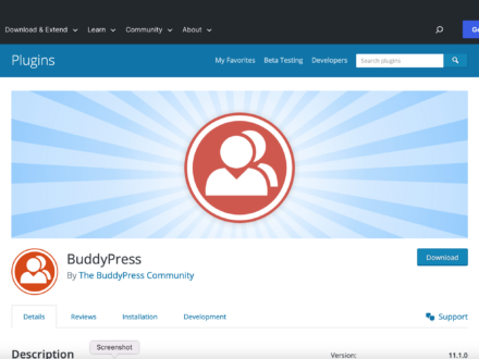 BuddyPress Social Network