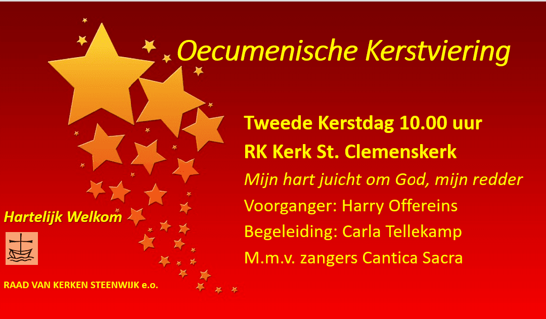 DIENST OP TWEEDE KERSTDAG