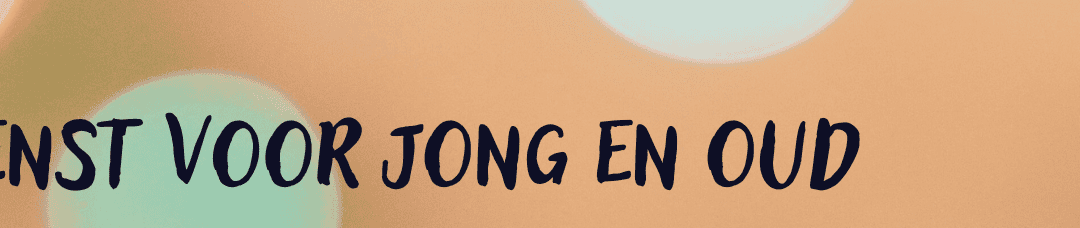 Dienst voor jong en oud