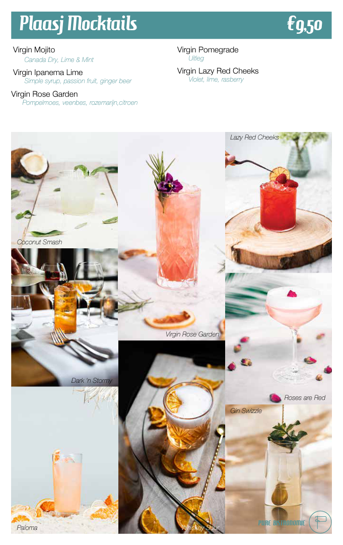 Plaasj food & drinks - Cocktails