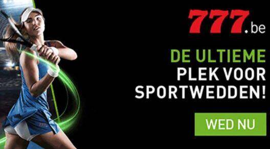 sportwedden op 777.be - Aanbiedingen van de Belgische online casino's - september 2020