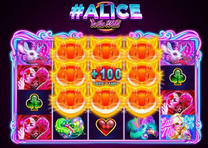 Casino777 presenteert Alice in the wild 