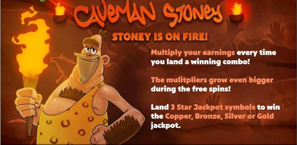 Supergame casino presenteert: Caveman Stoney | Gaming1