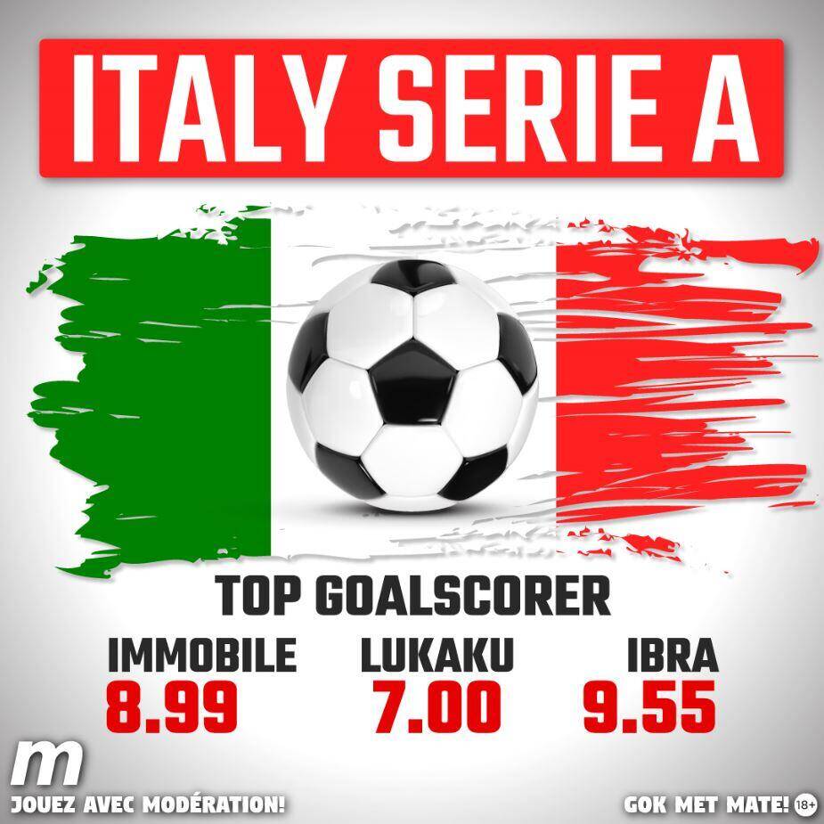 Meridianbet: Italy Serie A - Bet on the top goalscorer