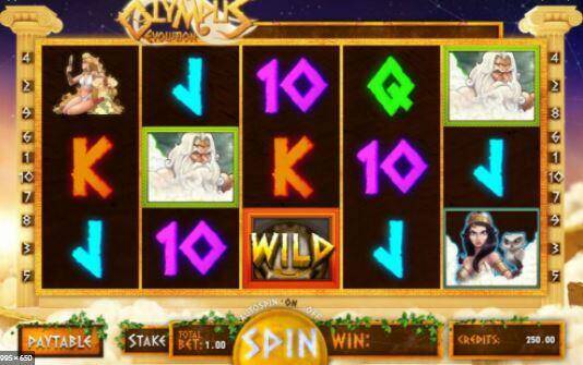 Betfirst casino presenteert: Olympus Evolution Slot Game